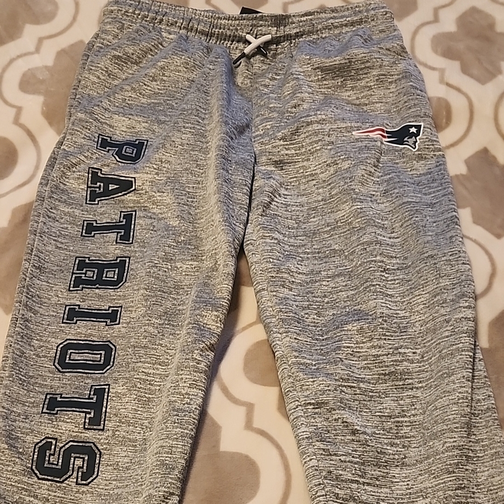 Patriots Kids Grey Sweatpants